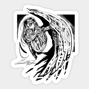 Metal Angel Sticker